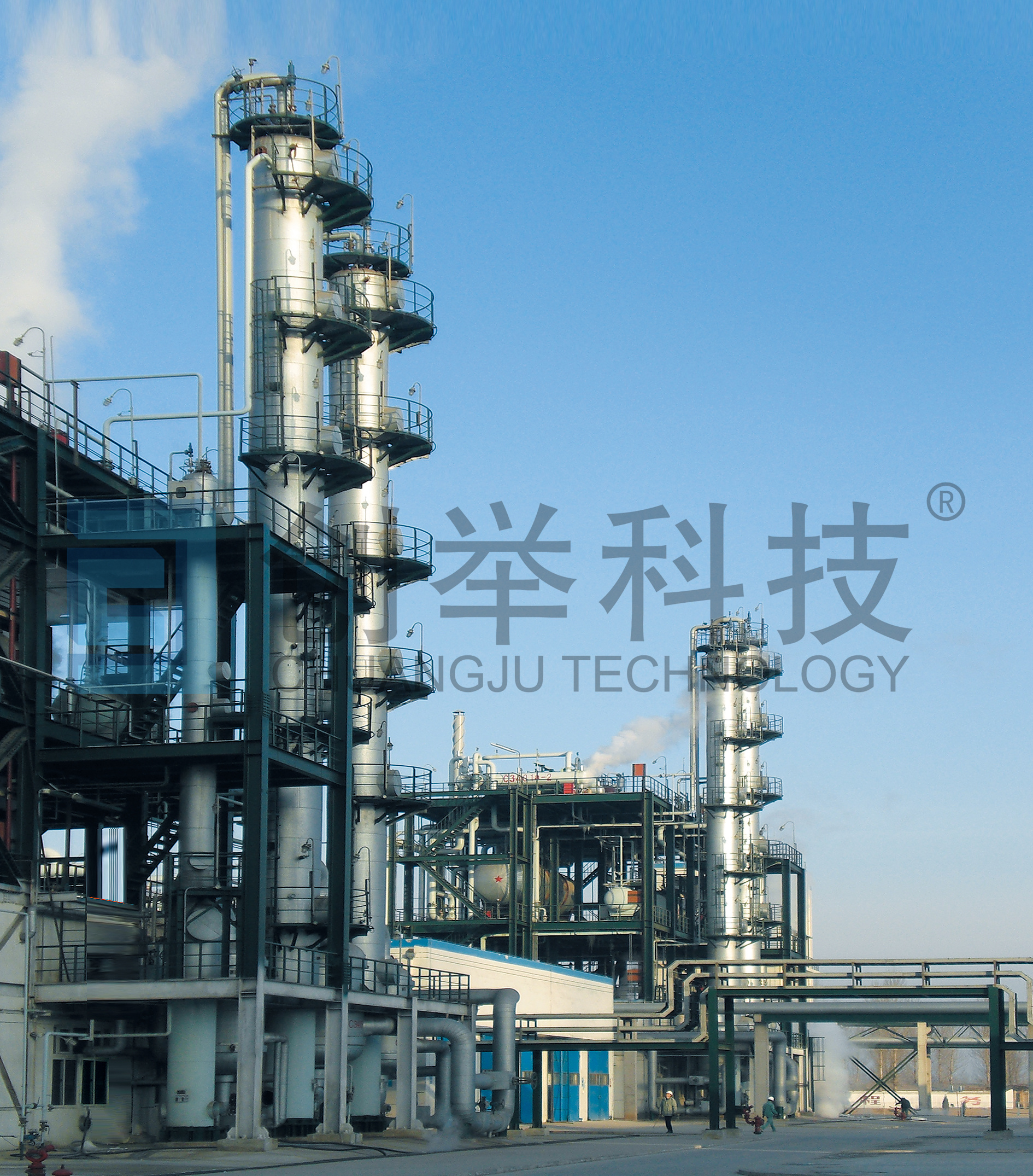 內蒙古某公司雙20萬(wàn)噸/年P(guān)VC精餾塔